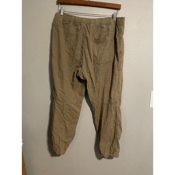 Rag & Bone Mens Field Pants Size Large Green Linen Blend Tapered Leg Hobo Casual - Picture 2 of 7